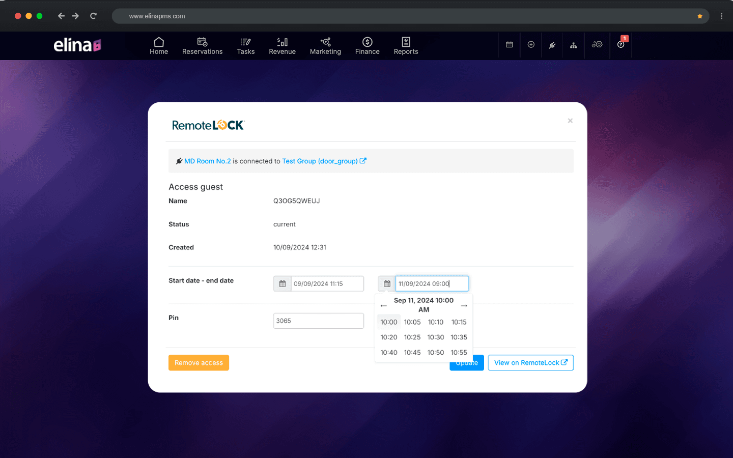 App screenshot